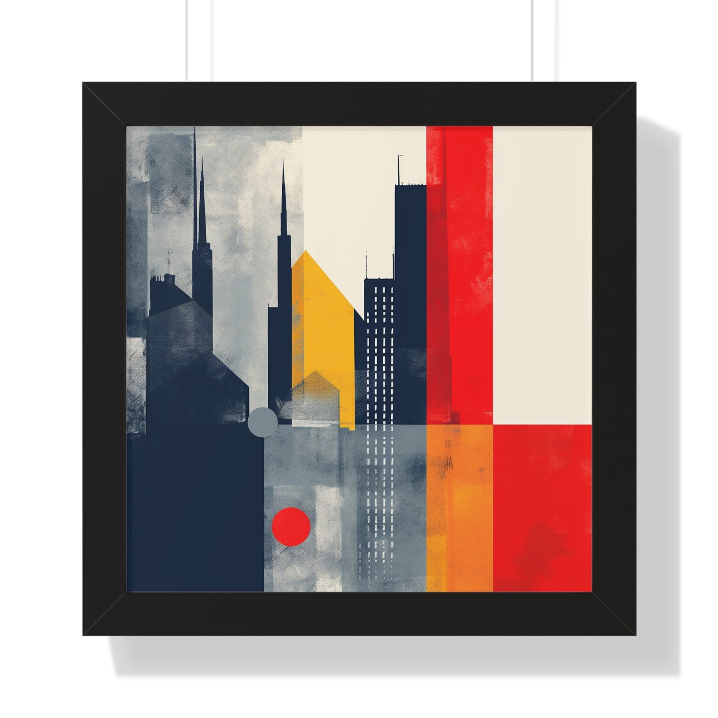 New York City Framed Vertical Poster