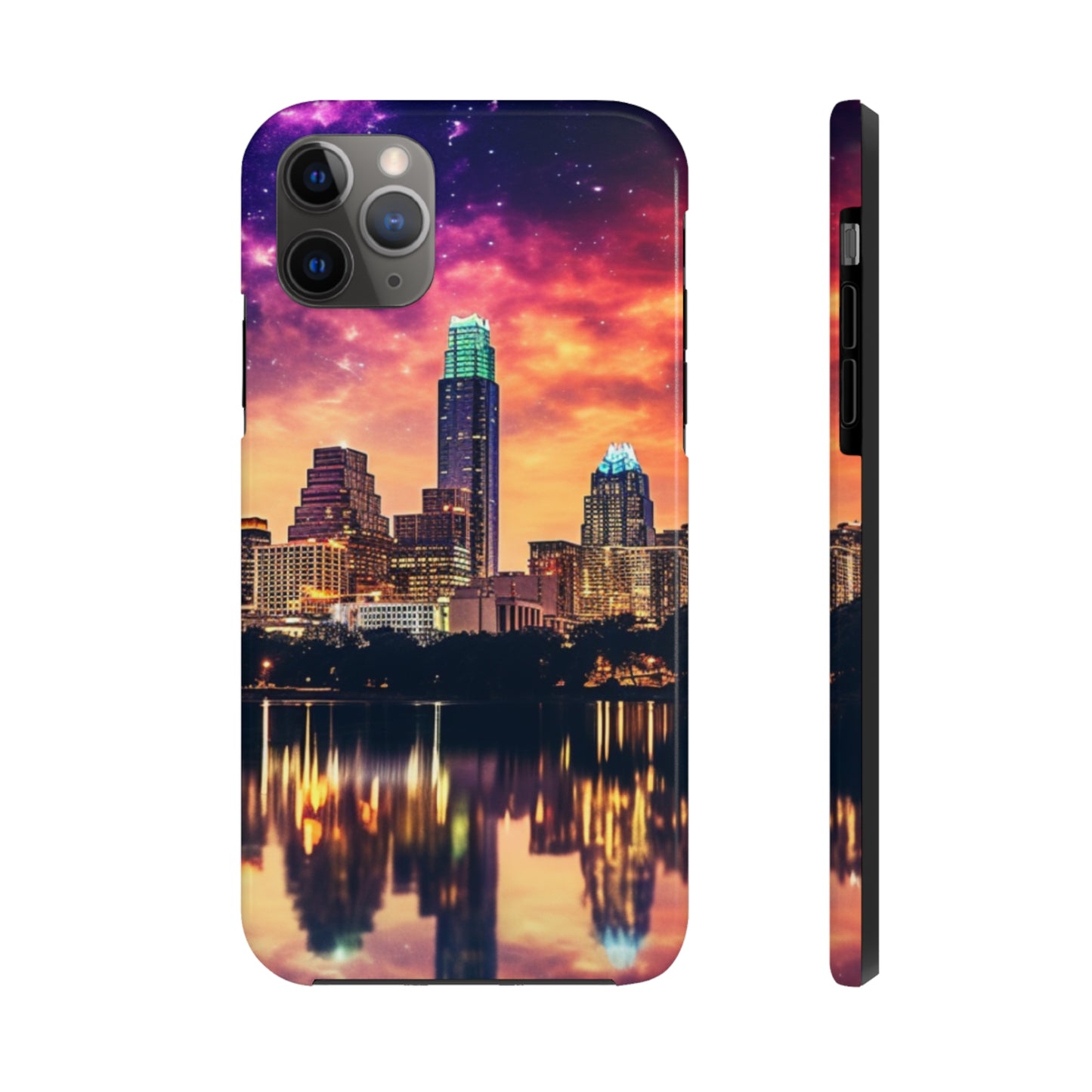 Best Downtown Austin Night Time Phone Cases