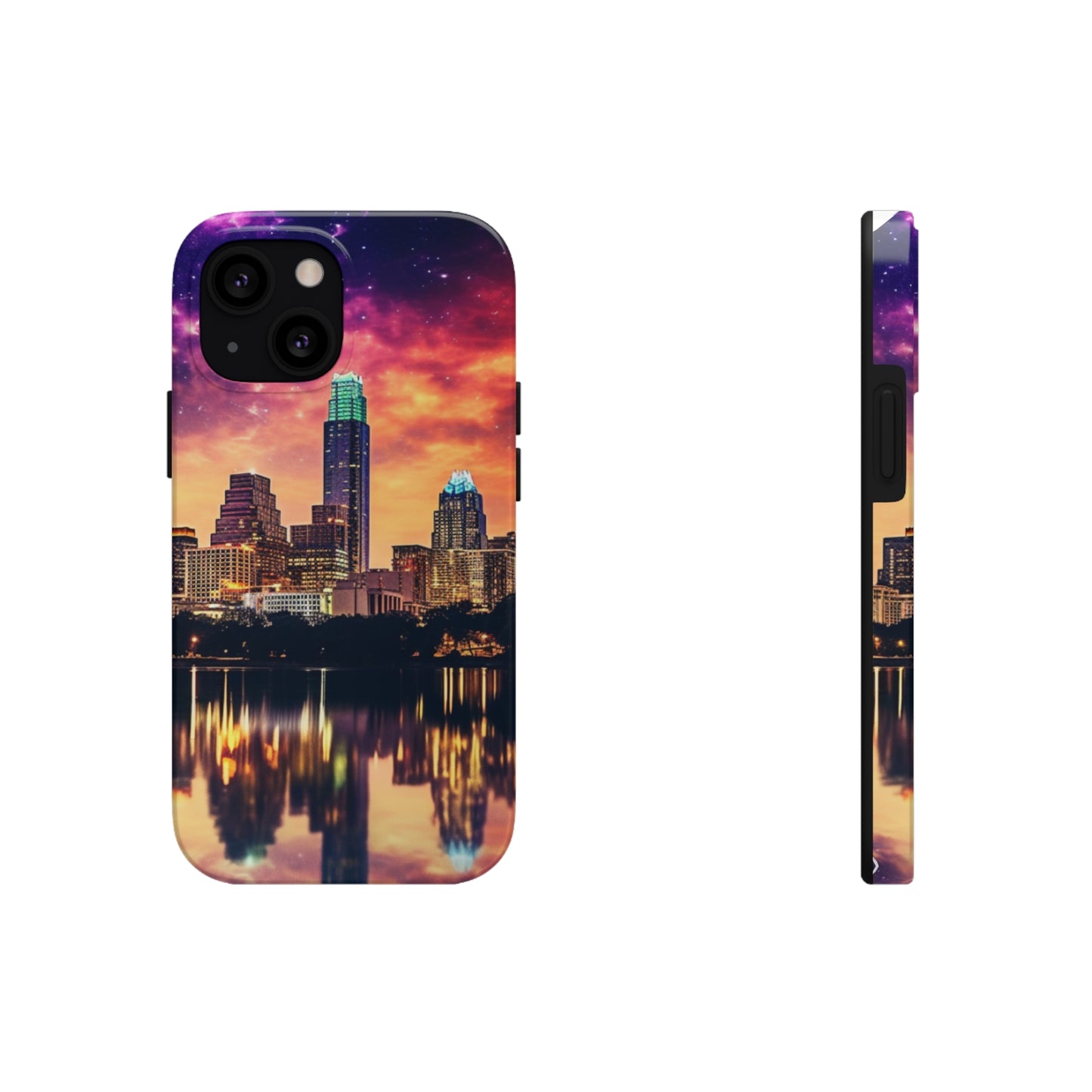 Best Downtown Austin Night Time Phone Cases