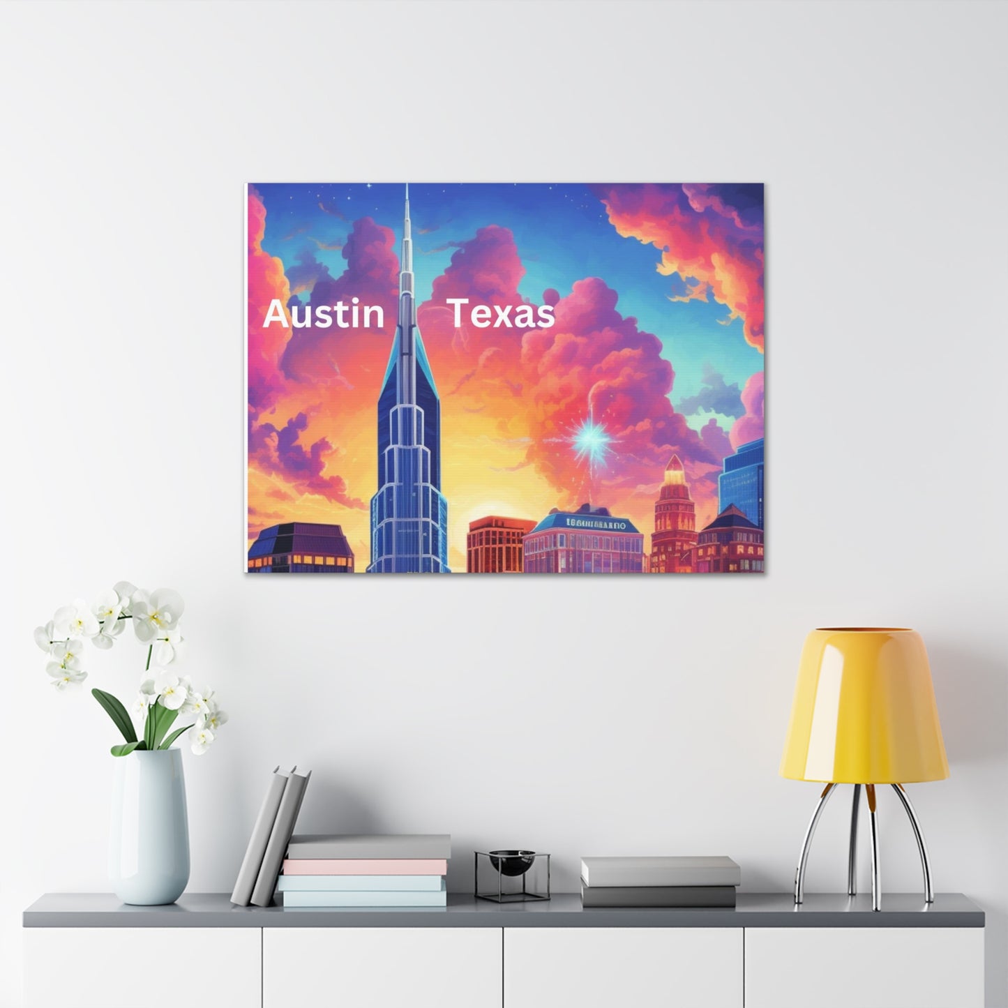 Austin Texas Amazing Canvas