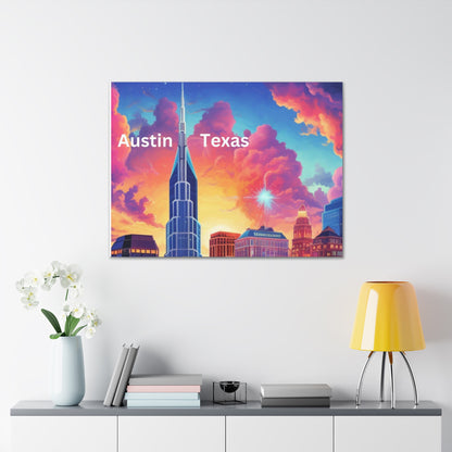 Austin Texas Amazing Canvas