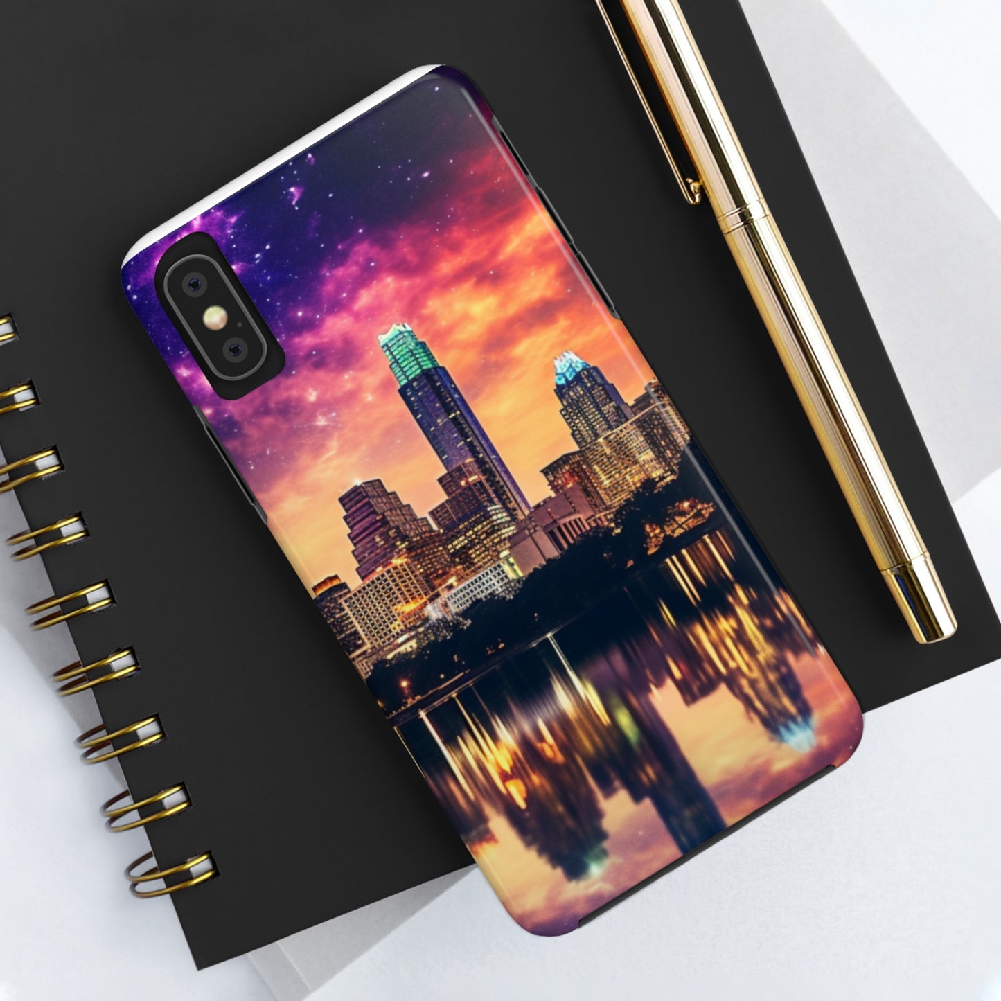 Best Downtown Austin Night Time Phone Cases