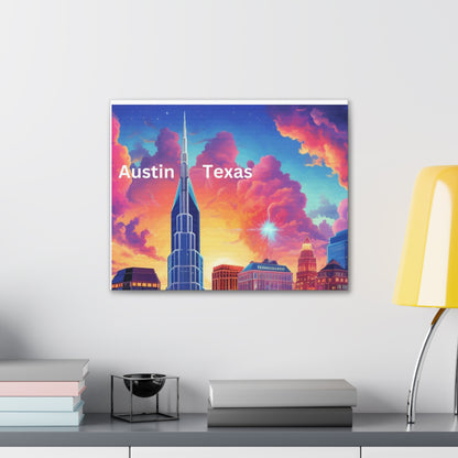 Austin Texas Amazing Canvas