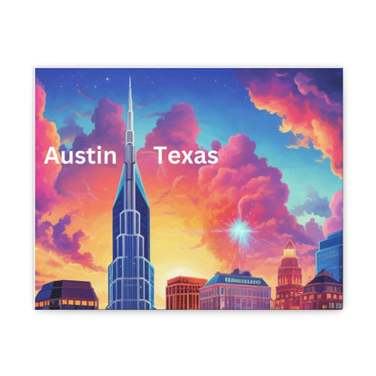 Austin Texas Amazing Canvas