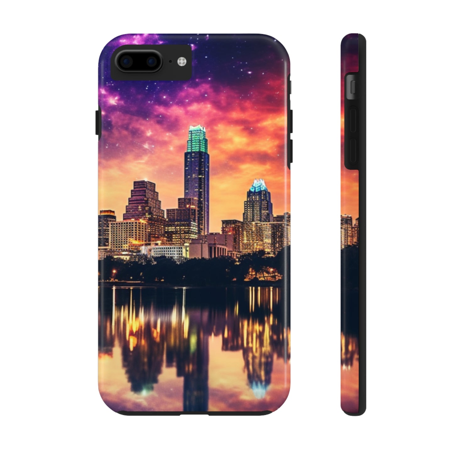 Best Downtown Austin Night Time Phone Cases