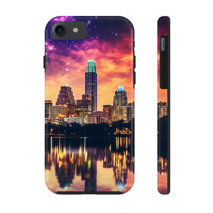 Best Downtown Austin Night Time Phone Cases