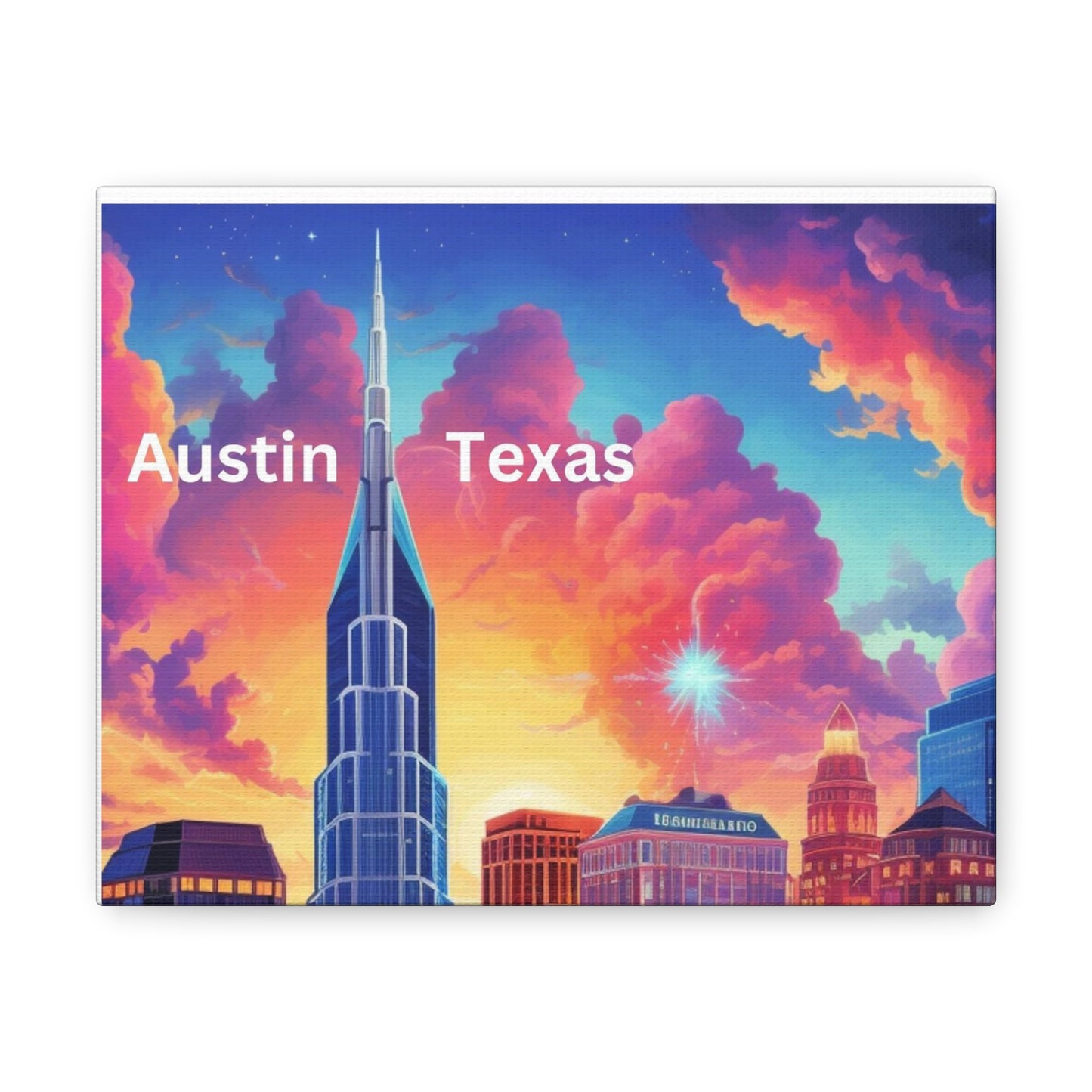 Austin Texas Amazing Canvas