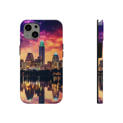 Best Downtown Austin Night Time Phone Cases