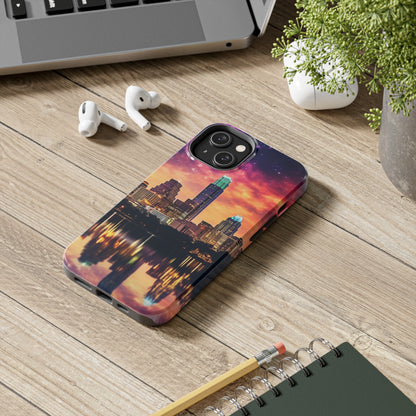 Best Downtown Austin Night Time Phone Cases