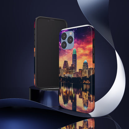 Best Downtown Austin Night Time Phone Cases