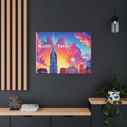 Austin Texas Amazing Canvas