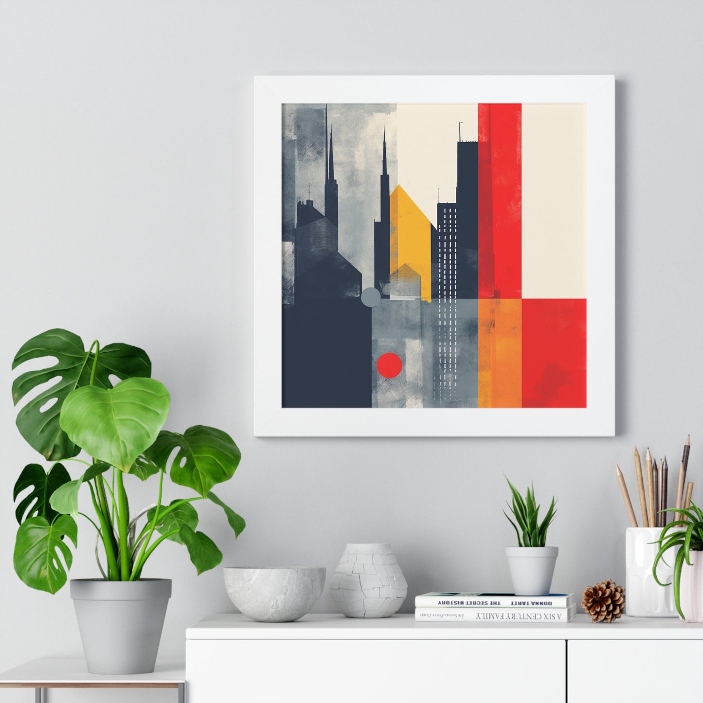 New York City Framed Vertical Poster