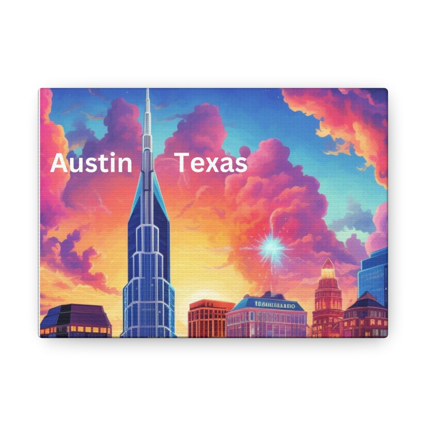 Austin Texas Amazing Canvas