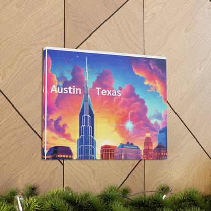 Austin Texas Amazing Canvas