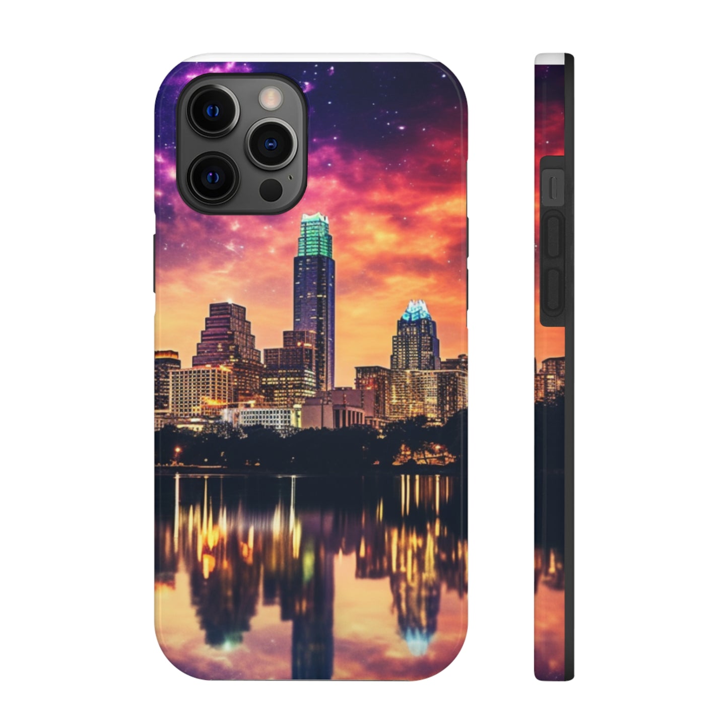 Best Downtown Austin Night Time Phone Cases