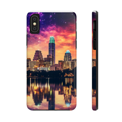 Best Downtown Austin Night Time Phone Cases