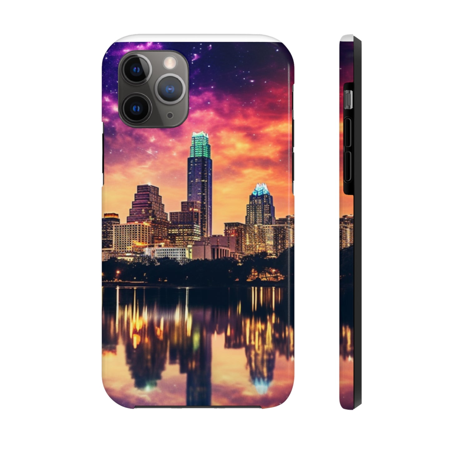 Best Downtown Austin Night Time Phone Cases