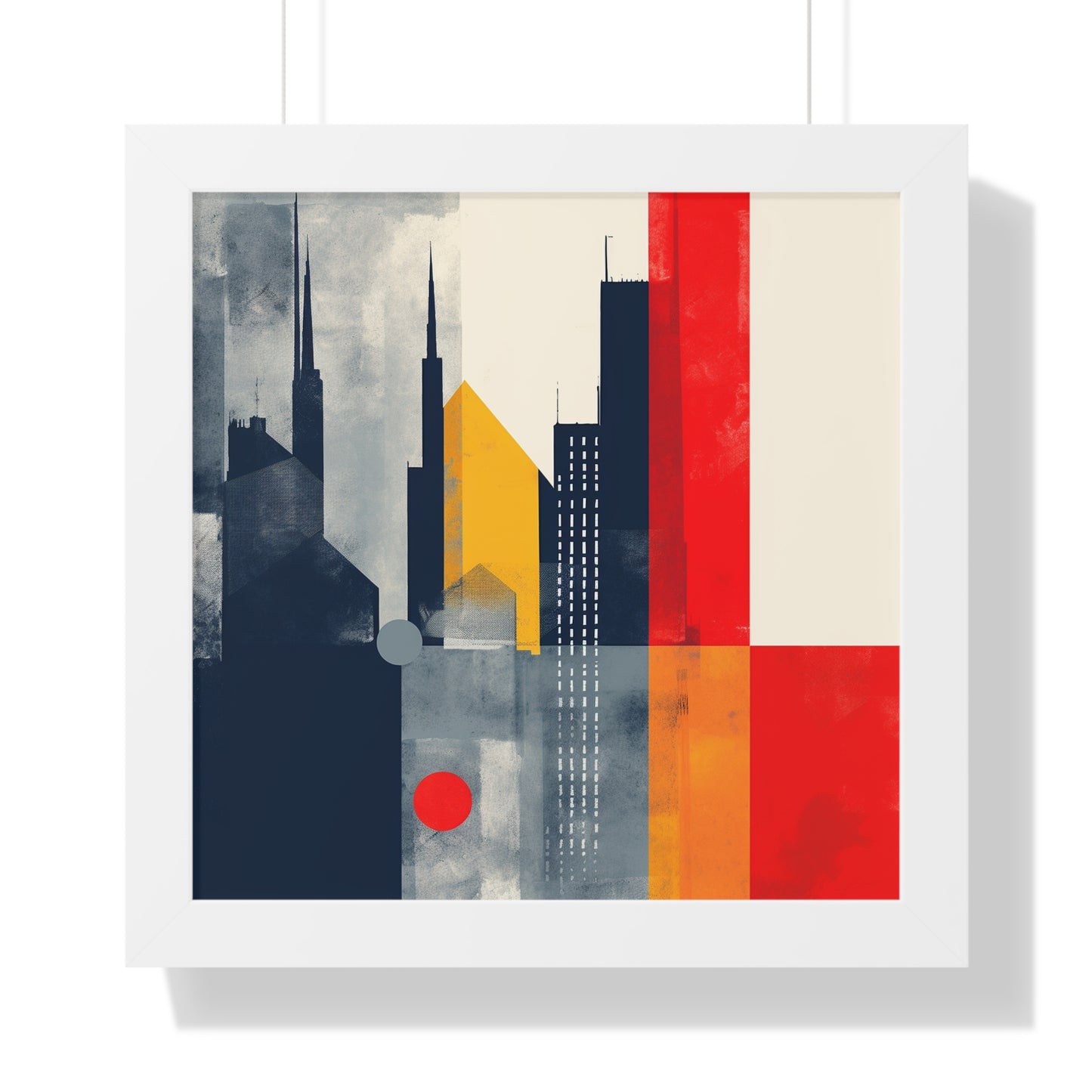 New York City Framed Vertical Poster