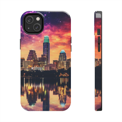 Best Downtown Austin Night Time Phone Cases