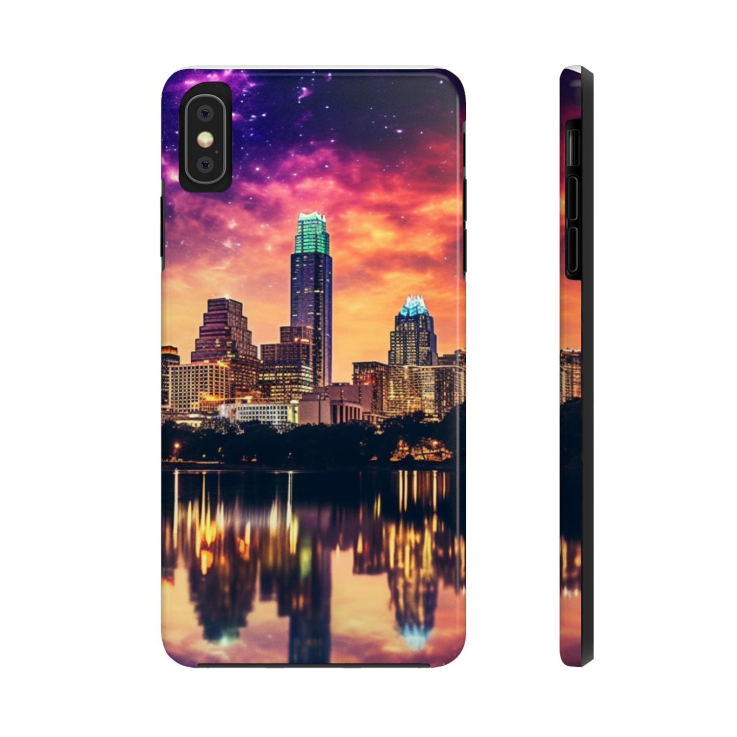 Best Downtown Austin Night Time Phone Cases