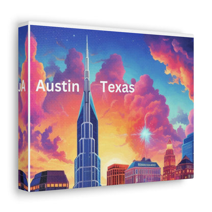 Austin Texas Amazing Canvas