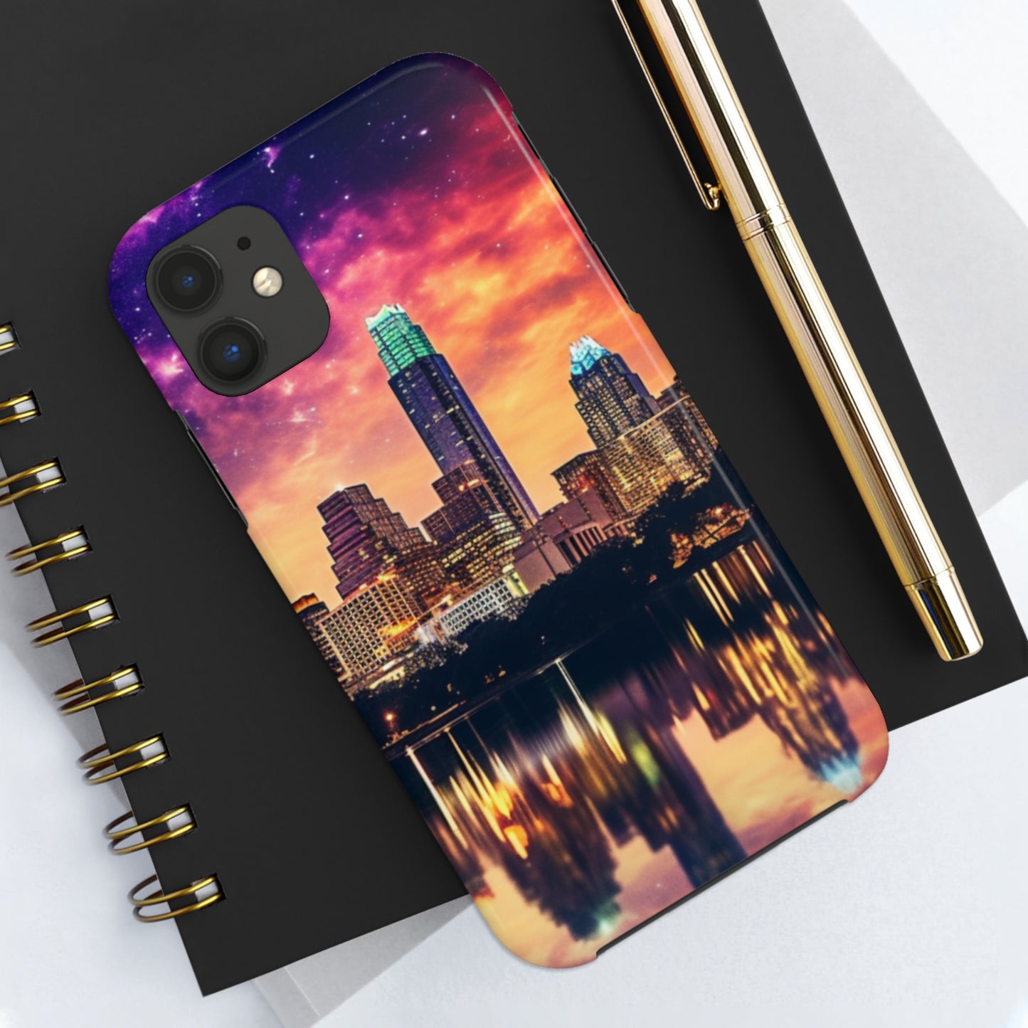 Best Downtown Austin Night Time Phone Cases