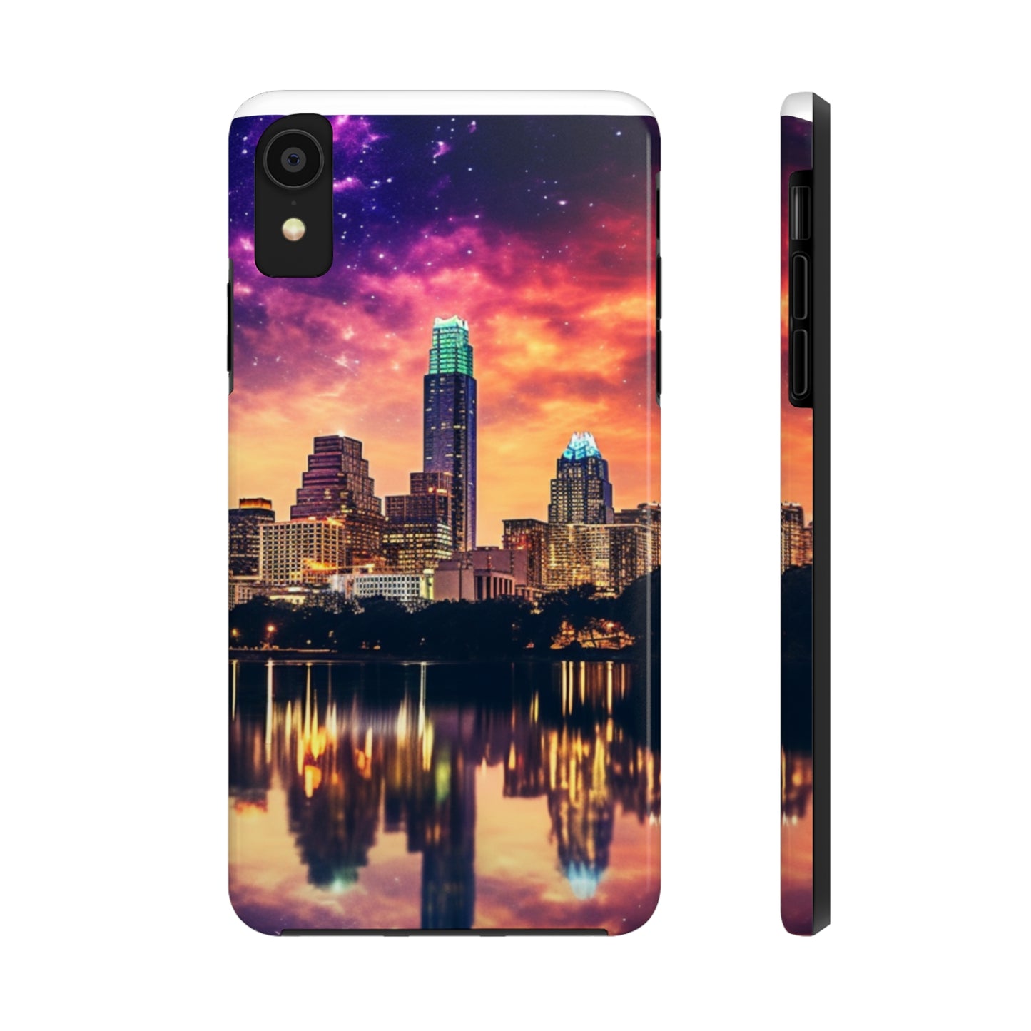 Best Downtown Austin Night Time Phone Cases