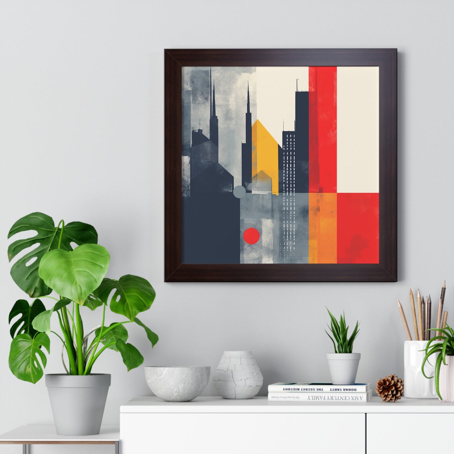 New York City Framed Vertical Poster